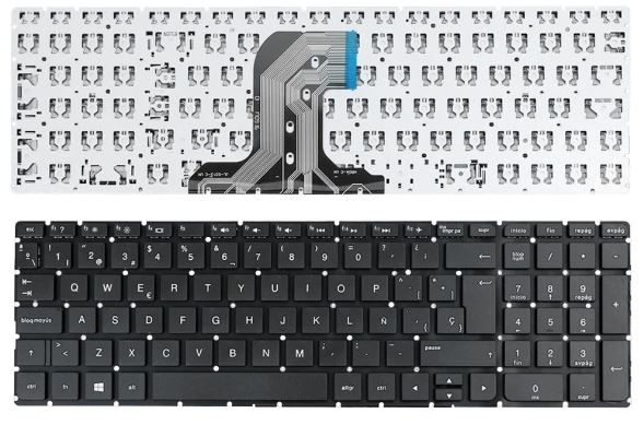 TECLADO HP PAVILION 15-AC / 15-AF / 15-AY / 250 G4 / 255 G4 / 15-BA / 17-X / 17-Y ESPAÑOL (S/MARCO)