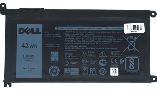 BATERIA DELL INSPIRON 13 5368 5378 7368 7378 / 15 5565 5567 5568 5570 7368 7579 3580 LATITUDE 3580 3588 42WH